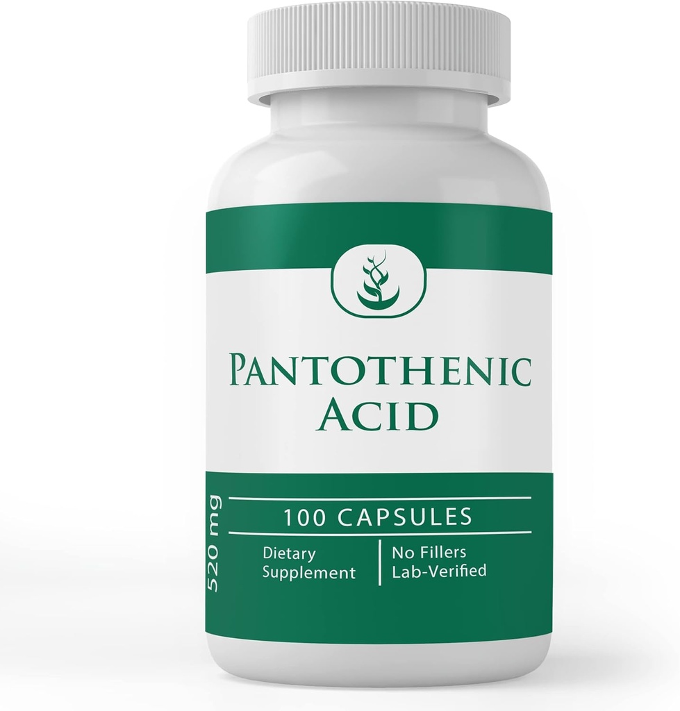 Pure Original Ingredients Calcium Carbonate and Pantothenic Acid Bundle, Various Amounts, Pure, Lab Verified 6