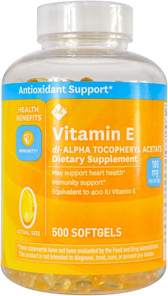 Members Mark Vitamin E 180mg, 500 Count 2