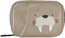 Cute Sea Lion Pill Box 7 Day Pill Case Bag Travel Pill Organizer Bag with Zipper Pill Bag Portable Weekly Case Compact Size for Vitamin Supplement Holder 2
