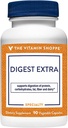 The Vitamin Shoppe Digest Extra - Digestive Enzymes for Fats, Carbohydrates and Protein Including a Digestive Aid for Gluten and Dairy - Supports Nutrient Absorption (30 Vegetable Capsules) 2