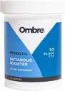 Ombre Metabolic Booster Probiotic - Supports Metabolism, Healthy Weight Management & Digestion - Energy & Gut Health Supplement for Women and Men - 10 Billion CFU, Prebiotic Fiber, Vegan, 30 Servings 2