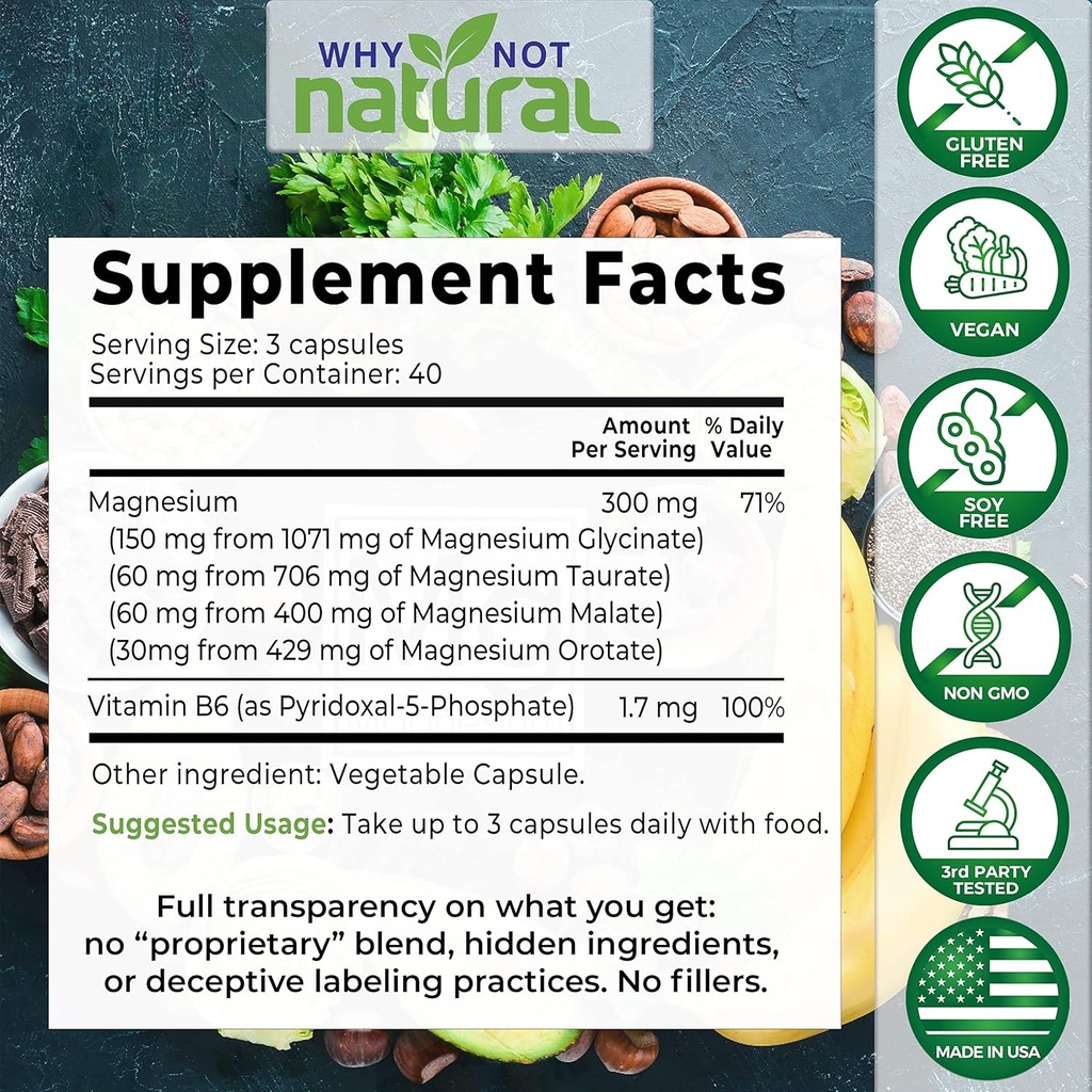 Why Not Natural Magnesium L-Threonate and Magnesium Complex 5