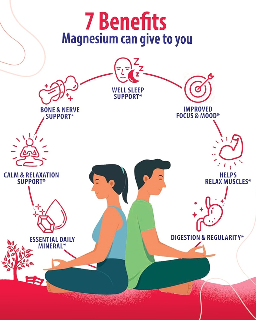 Magnesium Gummies for Kids & Adults - Calm Magnesium Chews - Magnesium Citrate Chewable Supplement for Mood & Muscle Support 5