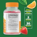 Lifeable Turmeric Curcumin + Calcium with Vitamin D, Gummies Bundle - Great Tasting, Vitamin Supplement, Gluten Free, GMO Free, Chewable Gummy 4