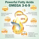 Dog Allergy Relief Chews - Omega 3 Fish Oil Skin and Coat Supplement - Dog Itching & Ears Relief - Reduced Shedding, Seasonal Allergies Dry Skin Itchy Paws Hot Spots Treatment 6