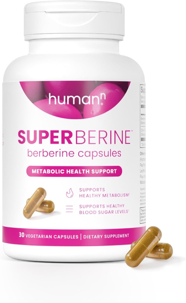 HumanN SuperBeets Heart Chews & SuperBerine Capsules 5