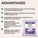 NewLife Naturals Disposable Plastic Vaginal Suppository Applicators - Fits Most Boric Acid Suppositories, Pills, Tablets, and Size 0 and 00 Capsules - pH Balance and Feminine Health - Pack of 16 3