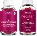 WellPath Boost Elderberry Gummies with Zinc + Beet Root Gummies, 60 Ct Each 2