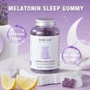 Unichi Melatonin Gummy, Scientifically Formulated with 3mg of Melatonin and 4mg of Vitamin B6 for Enhanced Sleep Quality, 0 Sugar, Gluten-Free, Non-GMO, Great-Tasting Lemon Lavender Flavour, 60 Count 4