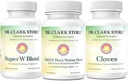 Dr. Clark Clove, Wormwood & Freeze-Dried Green Black Walnut Hull (3 Items) 2