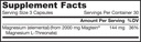 Jarrow Formulas: MagMind Magnesium L-Threonate, 90 caps (3 Pack) 3