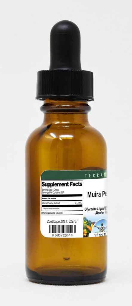 Muira Puama Glycerite Liquid Extract (1:5) - No Flavor (1 oz, ZIN: 522757) 3