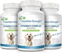 Vitamin D for Dogs with Calcium, Magnesium and Zinc to Support Strong Teeth, Bones and Muscles, Promote Mineral Metabolism and a Healthy Immune Function, 120 Chewable Tablets 6