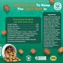 Doggie Dailies Probiotics for Dogs - Advanced Dog Probiotics with Prebiotics - Promotes Digestive Health - Supports Immune System and Overall Health (Pumpkin) 225 Soft Chews 5