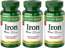 Iron 65 mg (325 mg Ferrous Sulfate), 2 Bottles (100 Count) 5