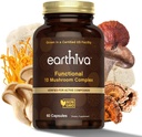 Mushroom Complex Supplement | 60 Capsules | 10-in-1 Blend | with Lion’s Mane, Chaga, Turkey Tail, Cordyceps, Maitake, Shiitake, Reishi, & More | Grown in a Certified US Facility 2