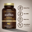 Mushroom Complex Supplement | 60 Capsules | 10-in-1 Blend | with Lion’s Mane, Chaga, Turkey Tail, Cordyceps, Maitake, Shiitake, Reishi, & More | Grown in a Certified US Facility 4