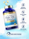 Carlyle Mini Fish Oil Softgels | 2010 mg | 200 Omega-3 Pills | with EPA & DHA | Non-GMO & Gluten Free Supplement 5
