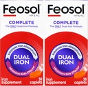 Feosol Bifera Hip & PIC Iron Supplement, Complete - 30 Caplets, Pack of 2 2