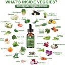 Fruits and Veggies Supplement - Balance of Natural Fruit and Vegetable Vitamins Supplements Liquid Drops, Whole Nature Super-Food Filled with Vitamins and Minerals - Supports Energy Levels 3