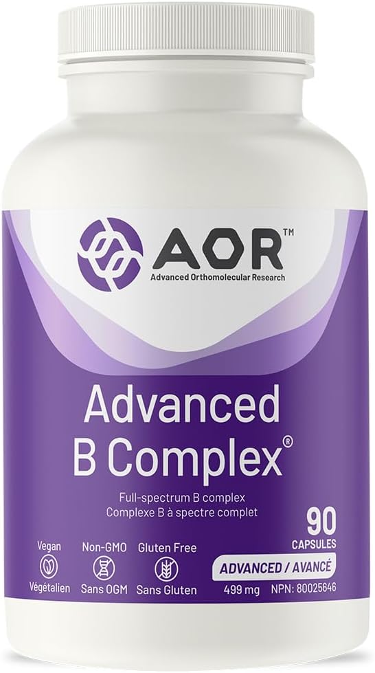 AOR Advanced B Complex, 90 CT 2