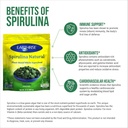 Earthrise Spirulina, Pure Californian Spirulina 500 mg, Vegan, Gluten Free, Keto Friendly, Non -GMO Super Food high in Vitamins & Minerals, 2LB Tablets (300 Serving) 4