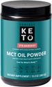 Perfect Keto MCT Oil Powder, Medium Chain Triglycerides, Ketogenic Non-Dairy Coffee Creamer and Bulk Supplement, 30 Servings (Strawberry) 2