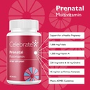 Celebrate Vitamins Bariatric Prenatal Multivitamin Capsules with Folate (Folic Acid), Vitamin A, Iron, Iodine, and Choline, for Roux en Y and Sleeve Gastrectomy Patients, 60 Count 3