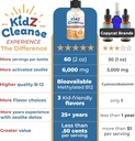 Kidz Cleanse | Zeolite Detox for Kids | Development, Behavior, Energy and Gut Health Support Supplement | Easy to Take, Pure Liquid Zeolite Drops + Methyl B12 + D3 (Orange Flavor) - 2oz 4