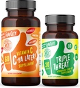 FlavCity Vitamin C & D Supplement Set, C-Ya Later & Triple Threat 2