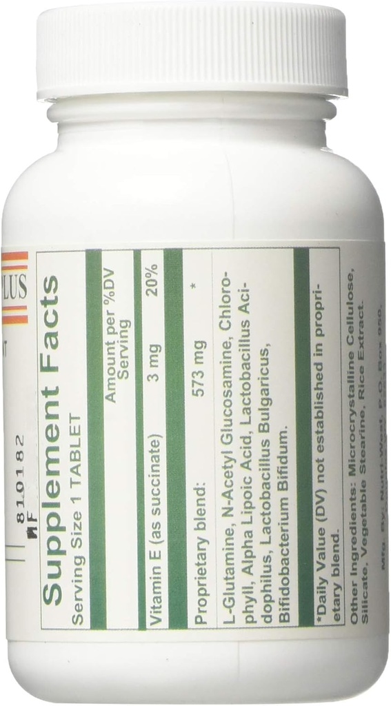 Nutri-West - L-GLUTAMINE Plus -90 Tabs 3