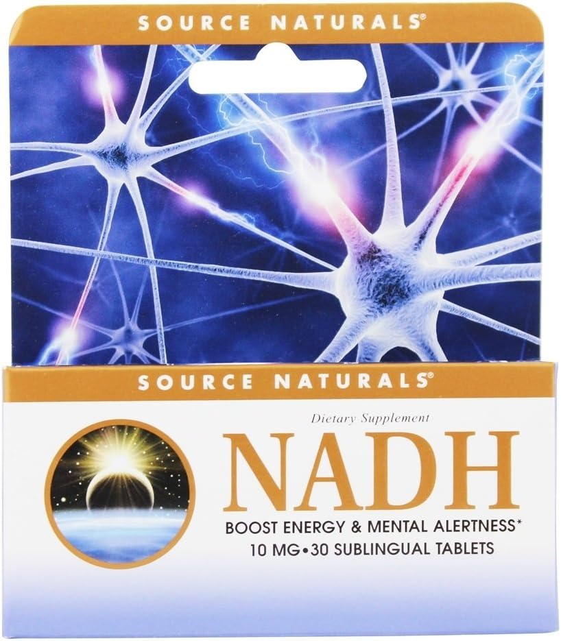 Source Naturals NADH 10mg, Boost Energy and Mental Alertness*, 10mg - 30 Peppermint Lozenges 2