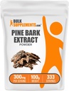 BulkSupplements.com Pine Bark Extract Powder - Herbal Supplement, Pine Bark Powder - Antioxidants Support, Gluten Free - 300mg per Serving, 100g (3.5 oz) (Pack of 1) 2