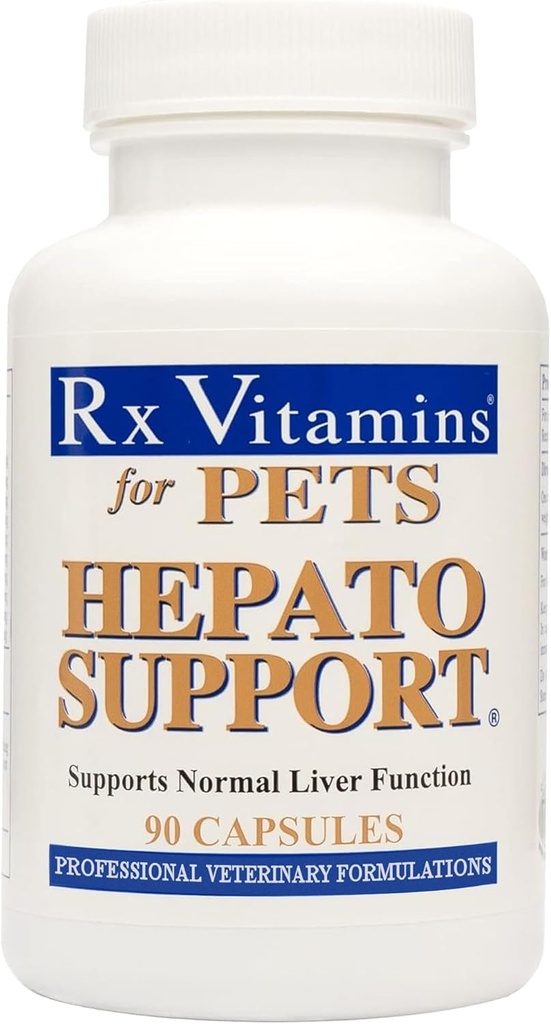Rx Vitamins Hepato Support for Dogs & Cats - Milk Thistle for Healthy Liver Function - Silymarin Capsules for Pets - 90 ct. 2