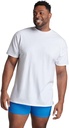 Fruit of the Loom Men's Crew Tee Undershirts, Moisture Wicking & Tag Free, Also Available in Big & Tall 6