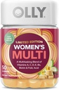 OLLY Women's Multi, Vitamins A, C, D, E, B, Zinc, Limited Edition, Cozy Crème Brulee - 50ct 2