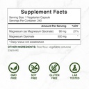 Deal Supplement Magnesium Glycinate 500mg Veggie Capsules & Berberine Supplement with Yohimbine Bundle – Easily Absorbed Chelated Mineral – High Absorption Hydrochloride HCl Forms 4