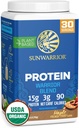 Sunwarrior Organic Plant Based Protein Powder | Vegan Organic Protein Powder Maple Flavored with BCAA Amino Acids & Hemp Seed Pea Blend | Non-GMO Soy Dairy Filler & Gluten Free (Maple, 30 Servings) 2
