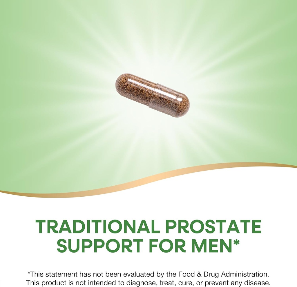 Nature's Way Saw Palmetto Berries, Traditional Prostate Support*, 585 mg per serving, Non-GMO Project Verified, Vegan, 100 Capsules (Packaging May Vary) 4