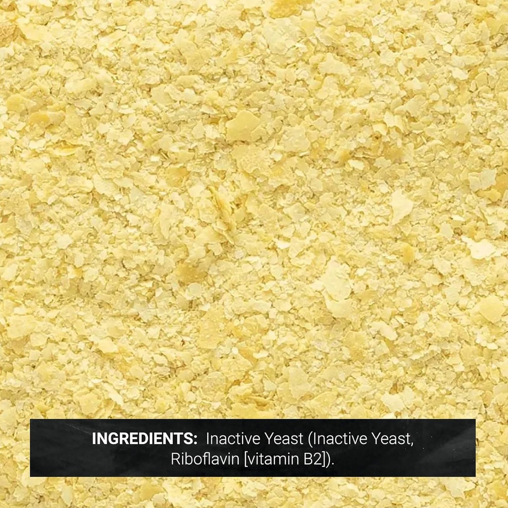 Frontier Co-op Nutritional Yeast Flakes, 1 lb Bulk Bag - Vegan, Fortified, Kosher, Non-Irradiated Seasoning, Dairy-Free Cheese Flavor, Rich in B Vitamins 3