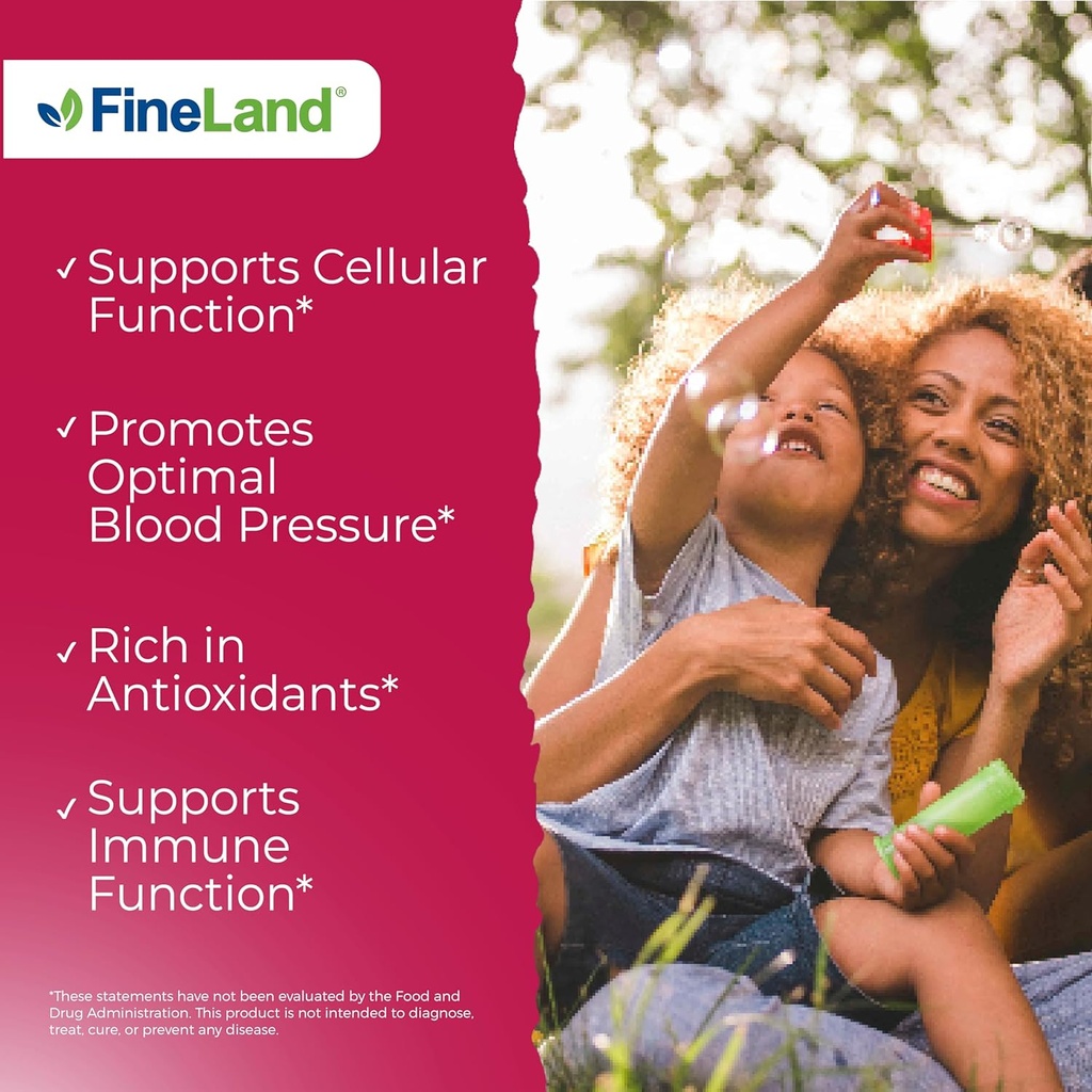 FineLand Pomegranate Extract 20:1, 8,000 mg Equivalent per Serving, 40% Ellagic Acid Standardized, Antioxidant Supplement for Cellular & DNA Health, 120 Veg Capsules, 4-Month Supply 3