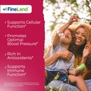 FineLand Pomegranate Extract 20:1, 8,000 mg Equivalent per Serving, 40% Ellagic Acid Standardized, Antioxidant Supplement for Cellular & DNA Health, 120 Veg Capsules, 4-Month Supply 3