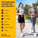 KEY NUTRIENTS Electrolyte Power Duo: Tropical Peach Mango & Juicy Strawberry Lemonade – Hydration & Endurance, Zero Sugar & Calories – 180 Servings 5