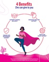 Zinc Gummies for Adults - Zinc Chewable Gummy for Immune Support - Powerful Natural Antioxidant Non-GMO Supplement for Children Men Woman Adults 4