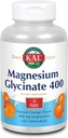 KAL® Magnesium Glycinate 400 mg | Chelated Magnesium Supplement | High Absorption, Gentle Digestion | Sugar Free Natural Orange Flavor | 120 Chewables 2