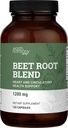 Organic Beet Root Capsules 1200 mg - Beet Root Powder & Juice Blend Supplement for High Blood Pressure and Circulation, Blood Flow Supplement for Men and Women - 120 Capsules 2