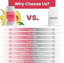 Magnesium Glycinate Supplement - Just 1 Capsule=175 MG of Absorbable Magnesium (350 MG in 2 Capsules) Non-GMO, Gluten-Free, Major-Allergen Free-Promotes Nighttime Calm & Muscle Wellness (60 Capsules) 4