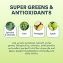 Cira Daily Greens - Naturally Sweetened, Organic Spirulina Superfood Powder with Premium, Antioxidant-Rich Ingredients for Debloating, Digestion, & Energy - Pineapple Coconut, 30 Servings 5