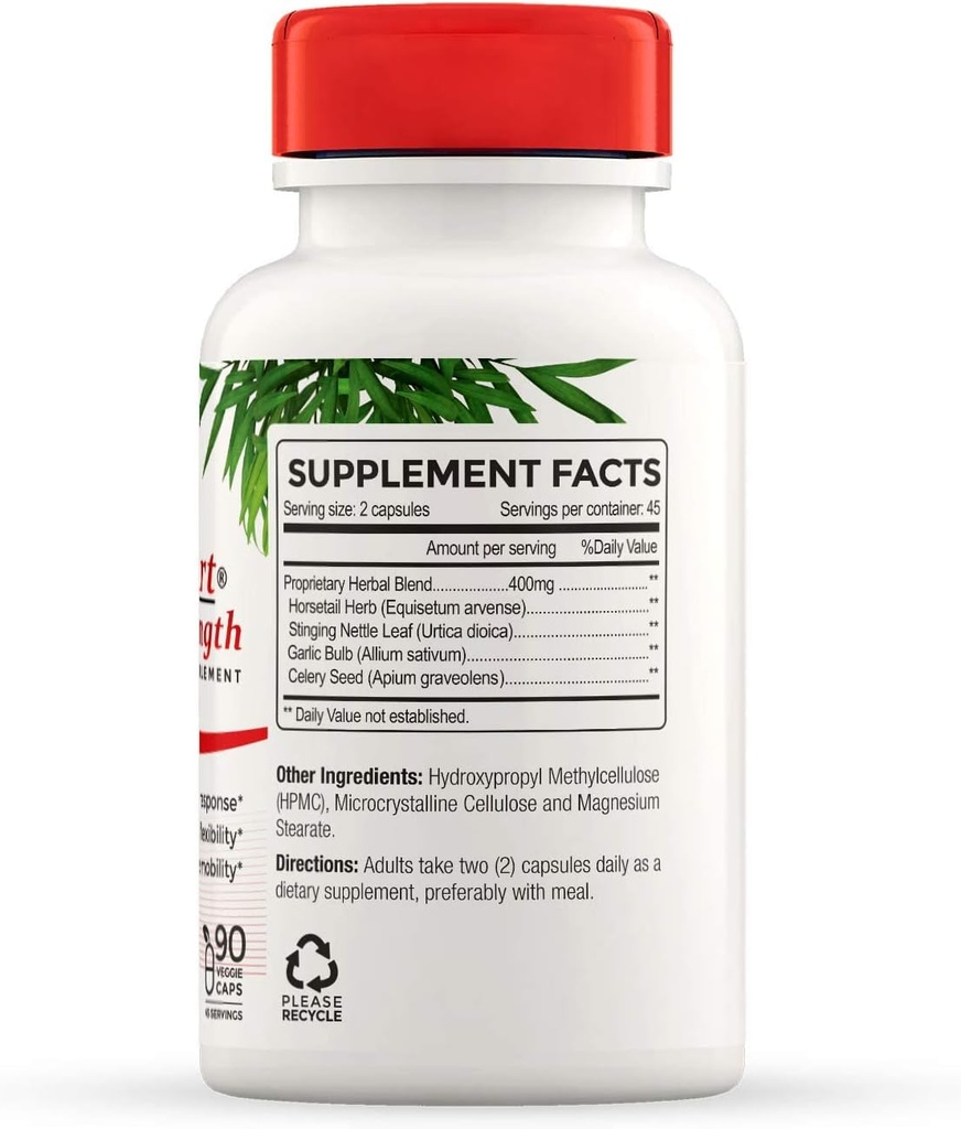Full Life Reuma-Art X Strength and Noni Capsules - Herbal Supplement - Organic Noni Fruit Extract - Kosher, Gluten-Free - 90 Veggie Capsules Each 4