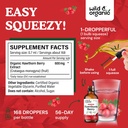 Wild & Organic Hawthorn Berry Tincture 4 fl oz & Motherwort Tincture 4 fl oz 4
